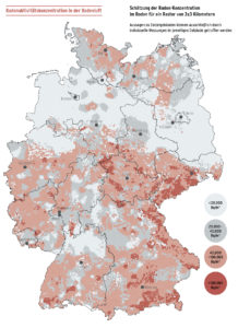 Radon-Konzentration im Boden